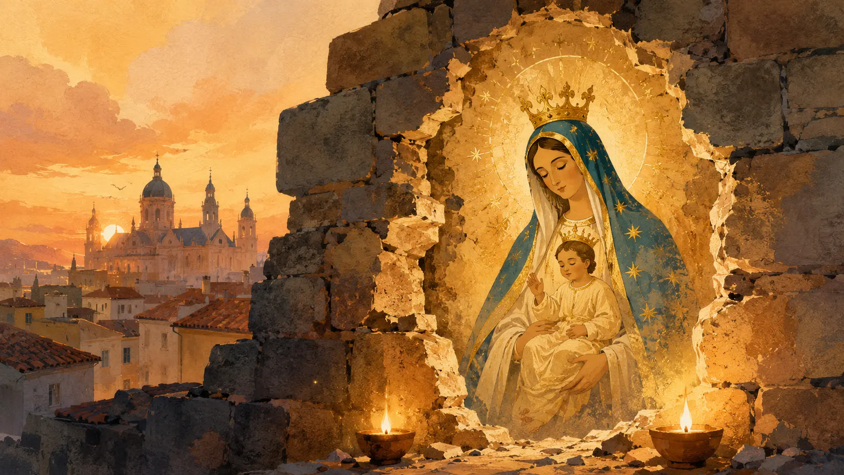 El origen de la Virgen de la Almudena
