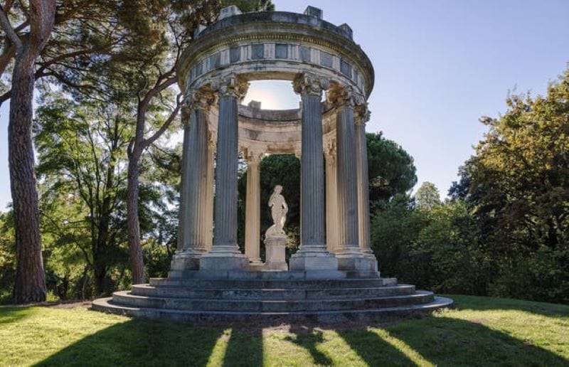 La mitología del Parque del Capricho