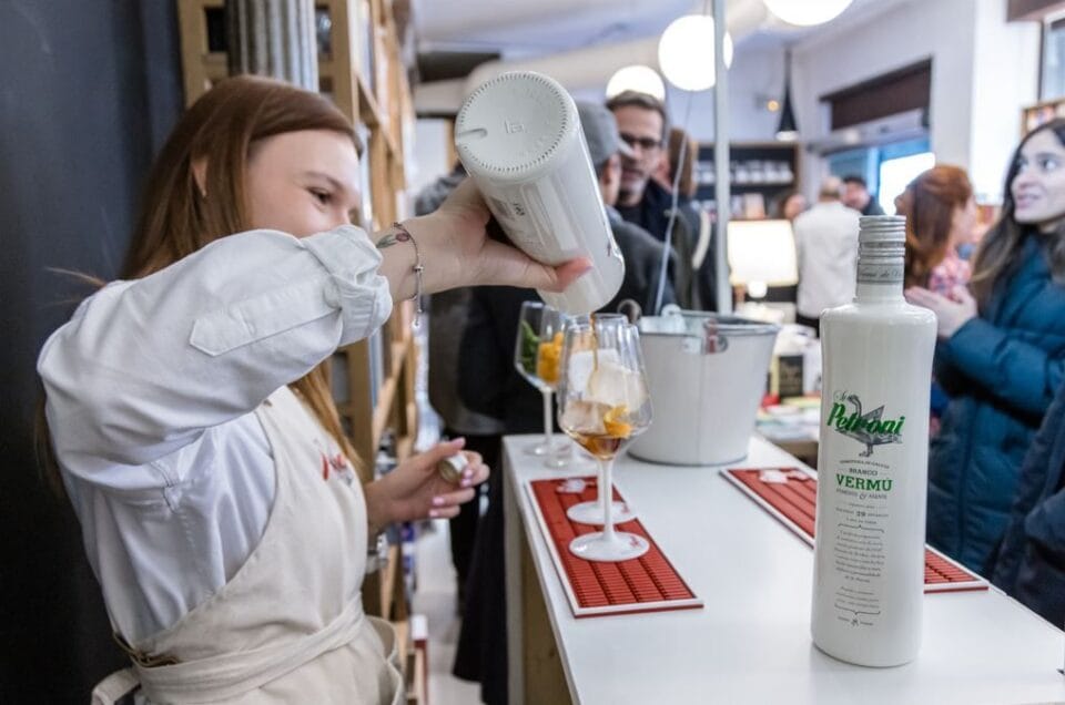 Vermut gratis en una librería en pleno centro de Madrid