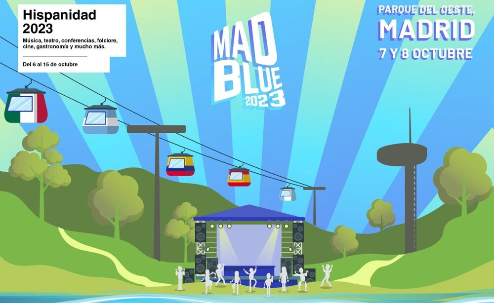 Cartel del Festival Madblue 2023