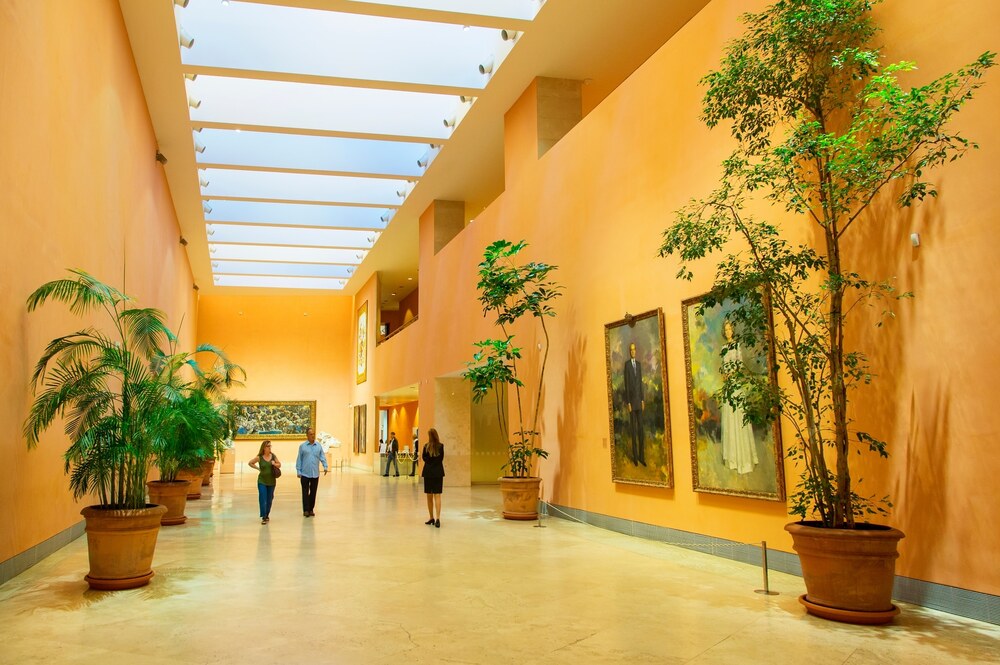 Interior del Museo Thyssen. 