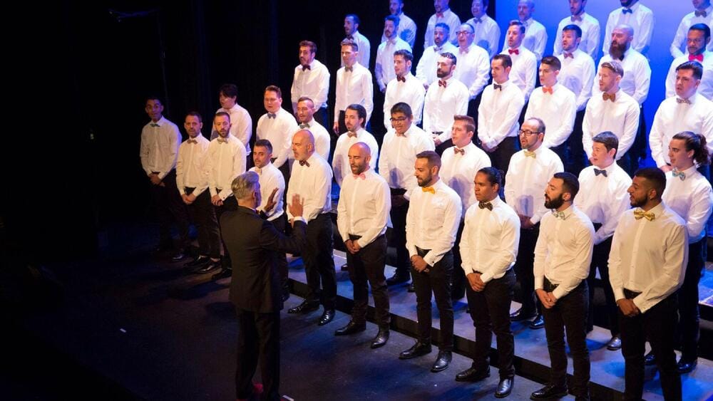 Imagen del Coro de Hombres Gays de Madrid.