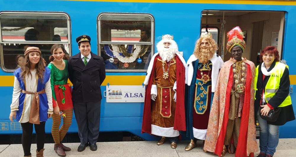 Imagen del Tren de los Reyes Magos.