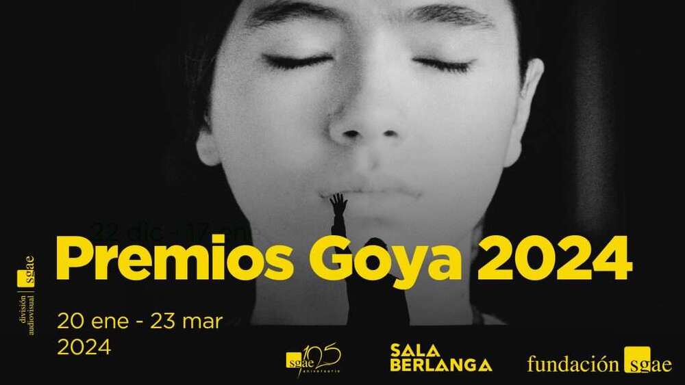 Cartel Ciclo Premios Goya 2024 Sala Berlanga Madrid