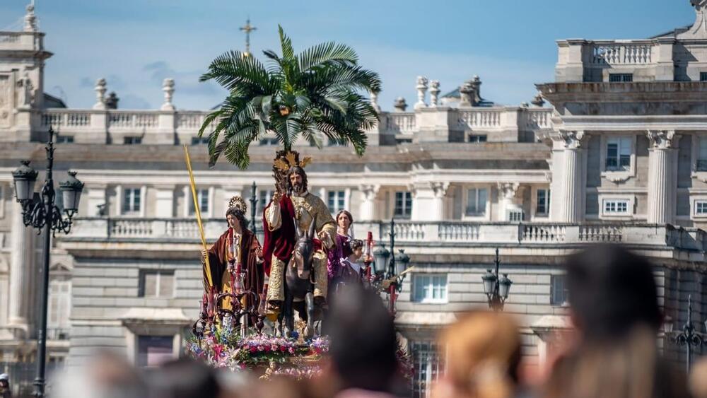 Fotografía de la Semana Santa de Madrid.