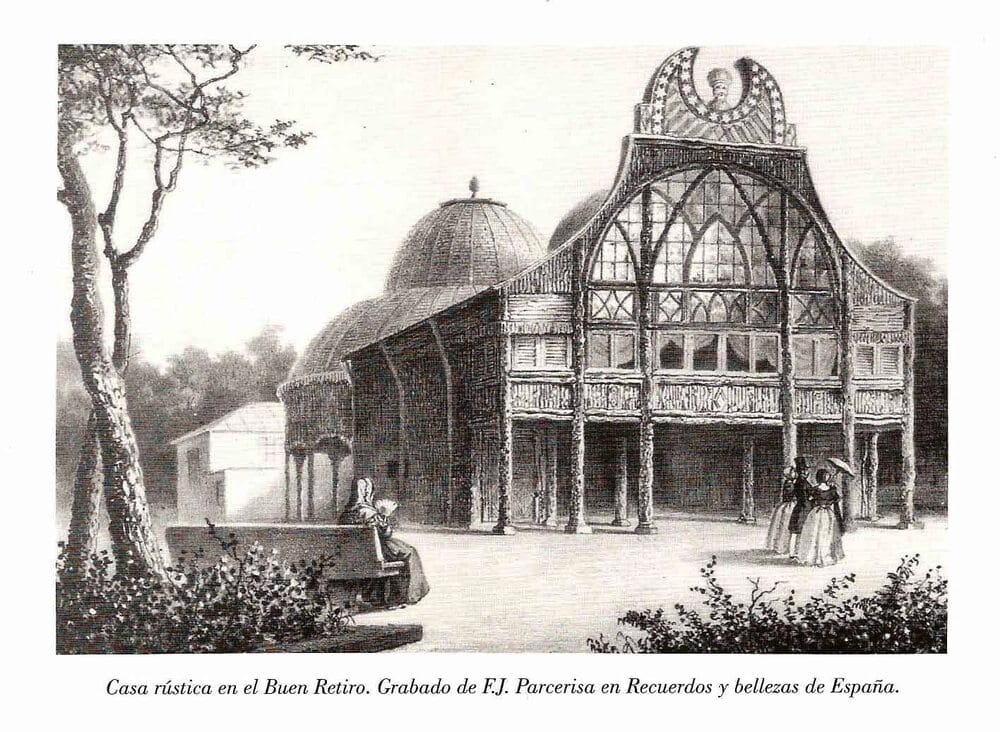 Casa rústica - casa persa del Parque del Retiro.