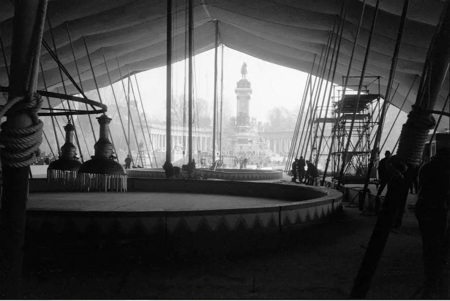 Gran Circo del Parque del Retiro.