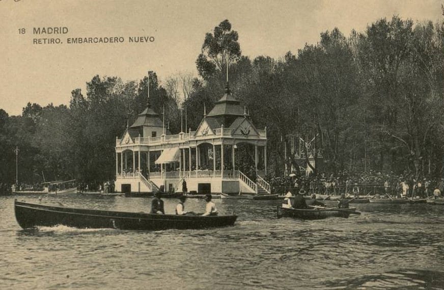 Nuevo embarcadero del Parque del Retiro.