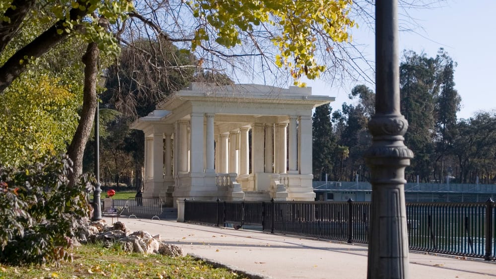 Embarcadero actual del Parque del Retiro.