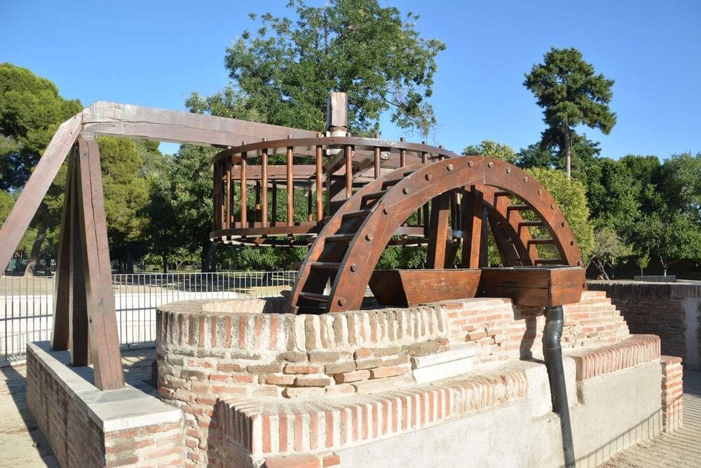 Noria del Parque del Retiro.