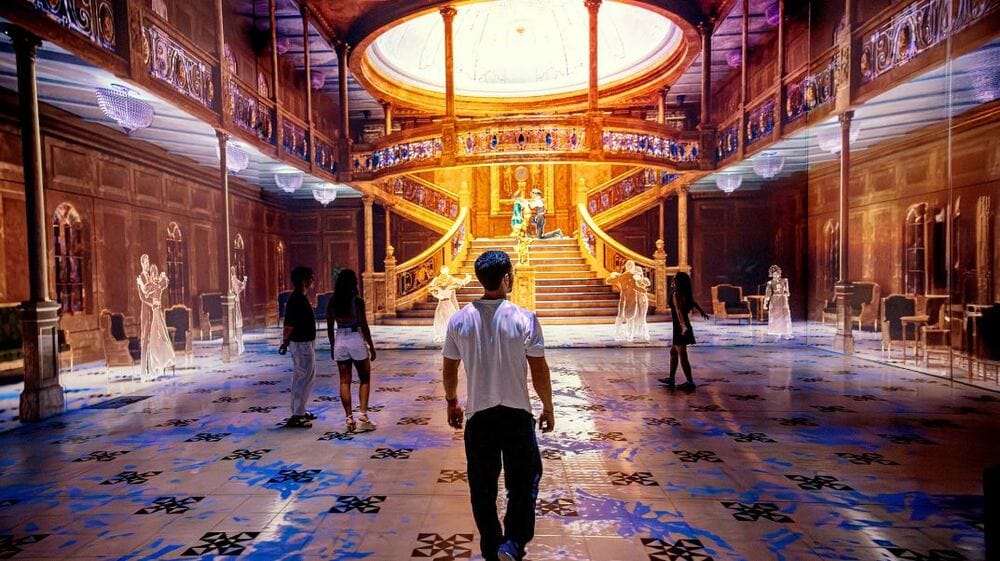 La Leyenda del Titanic, la exposición inmersiva. Madrid, Matadero