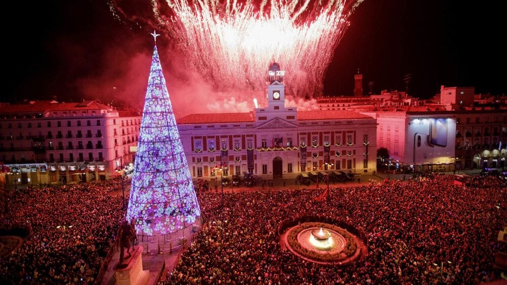 Fin de año en la Puerta del Sol