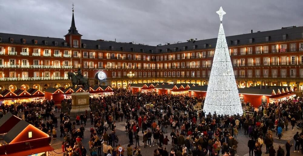 Mercadillo de navidad de la Plaza Mayor