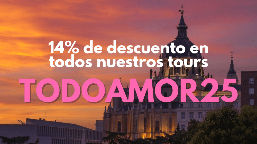 Descuento en nuestros tours con el código TODOAMOR25