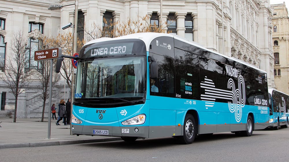 Línea cero autobús gratuita Madrid