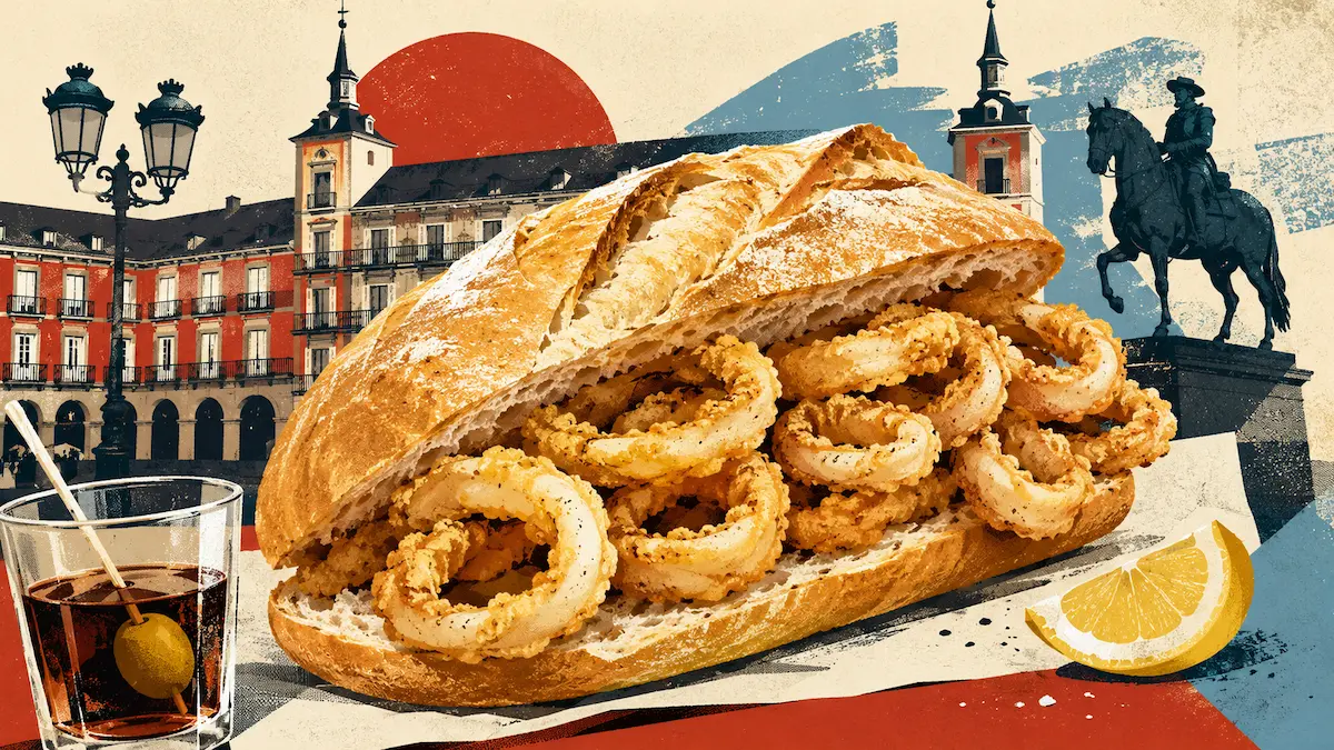 Todo sobre el bocadillo de calamares: un clásico en Madrid