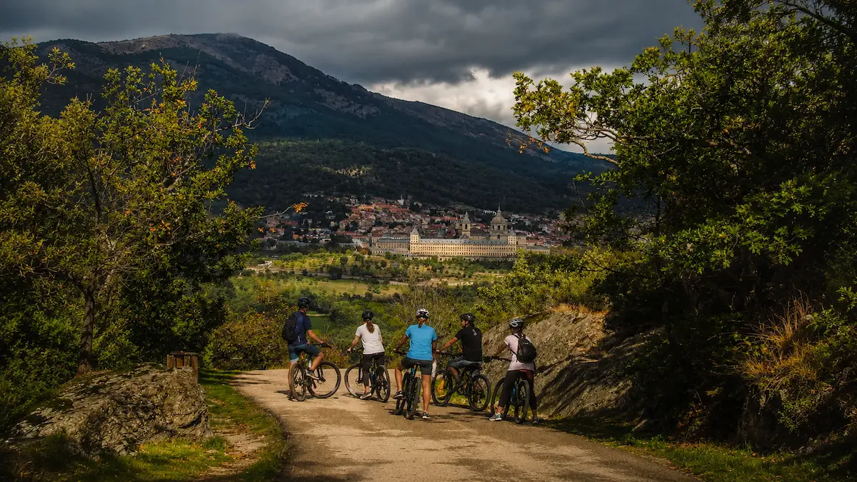 Tour panorámico por El Escorial en bicicleta eléctrica